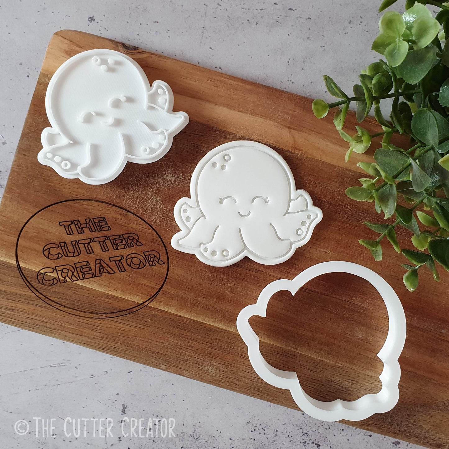 Octopus Cutter & Stamp - Impression