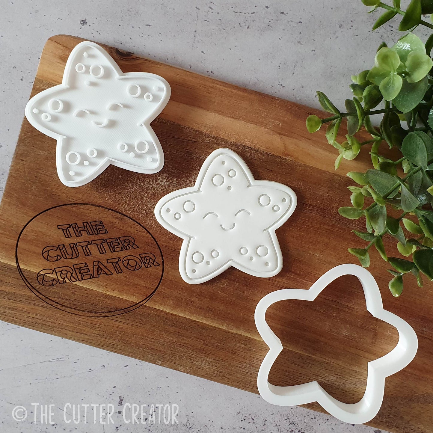 Starfish Cutter & Stamp - Impression