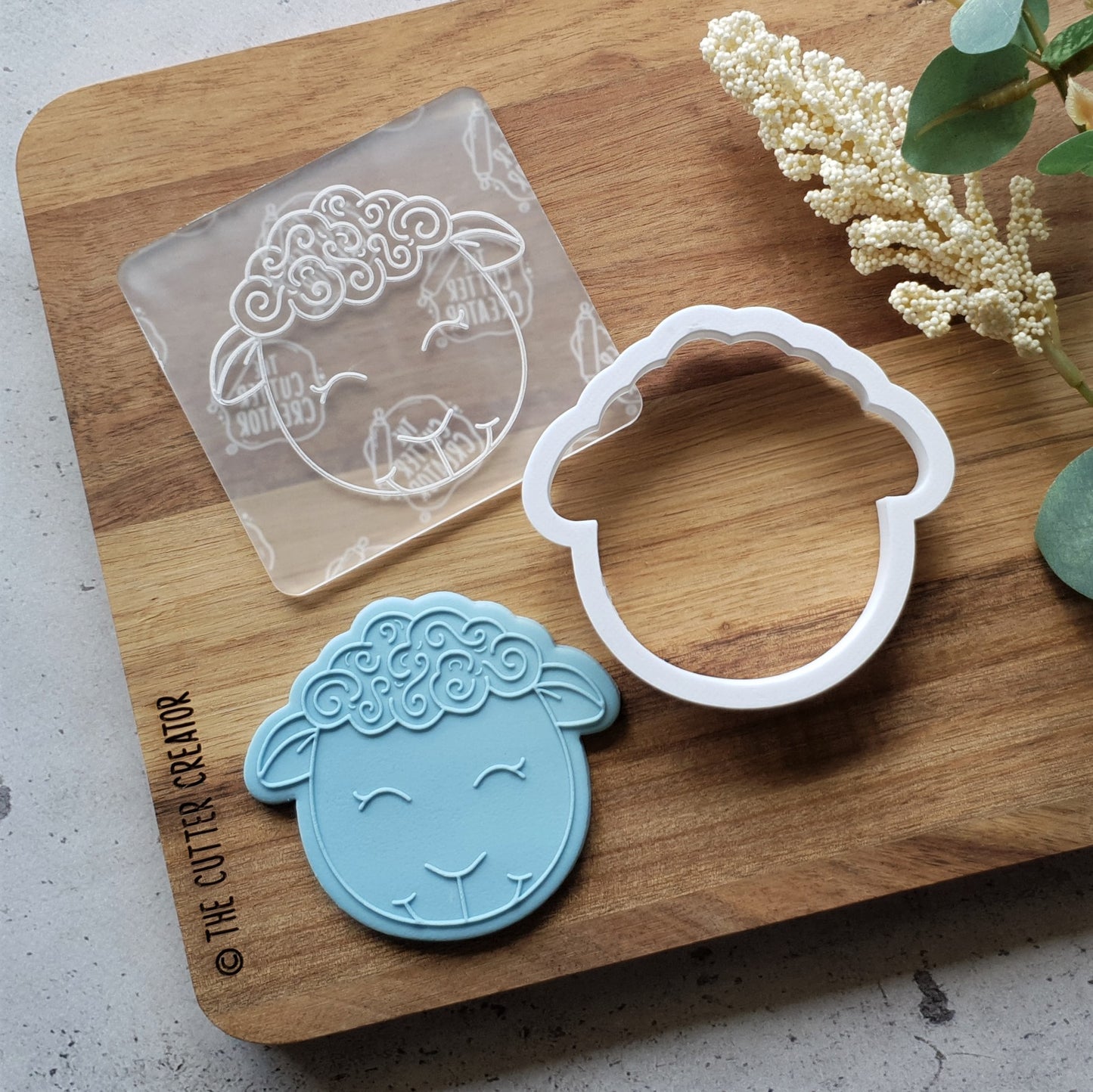 Sheep Cutter & Stamp - Raised