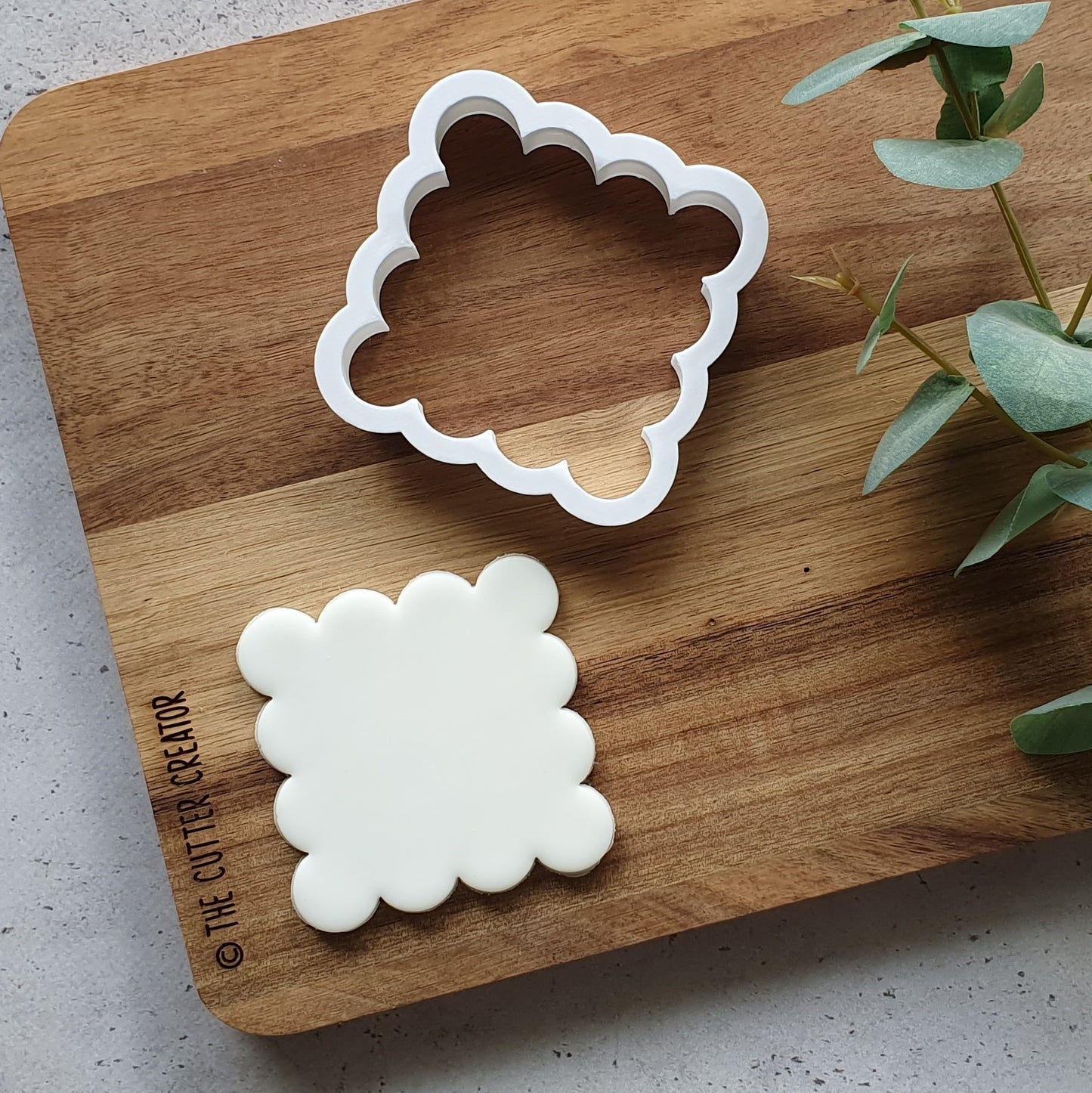 Scalloped Square Cutter