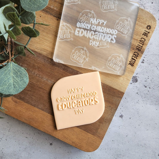 Early Childhood Educators Day Stamp - Raised