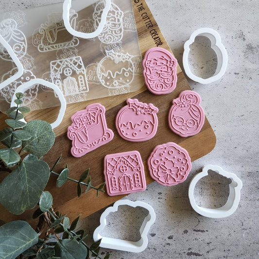 Mini Christmas (Set 2) - Raised