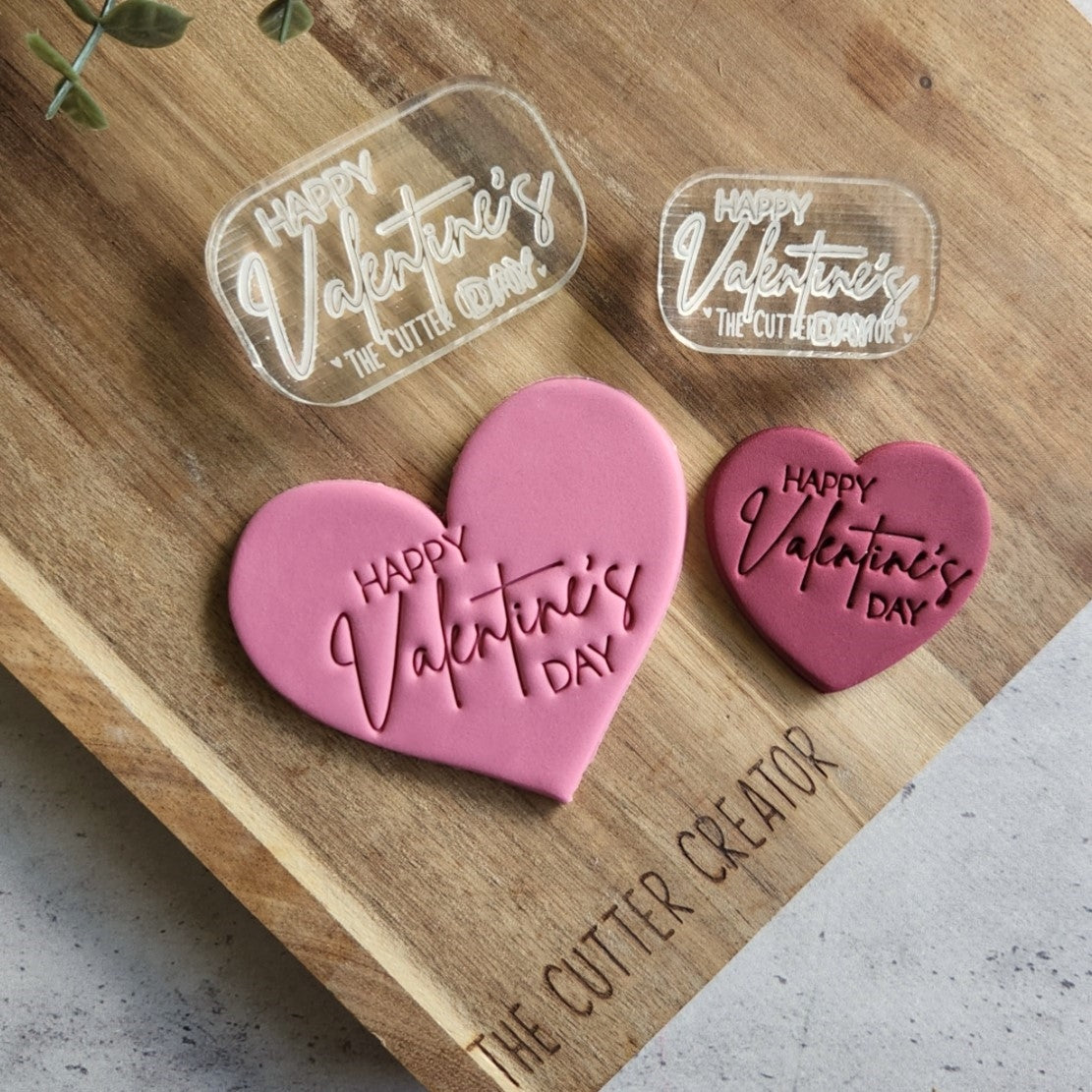 Happy Valentine's Day Stamp - Impression