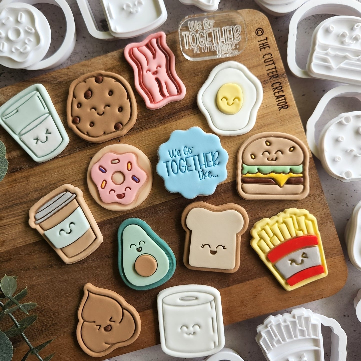 "We Go Together Like..." - Mini Stamp