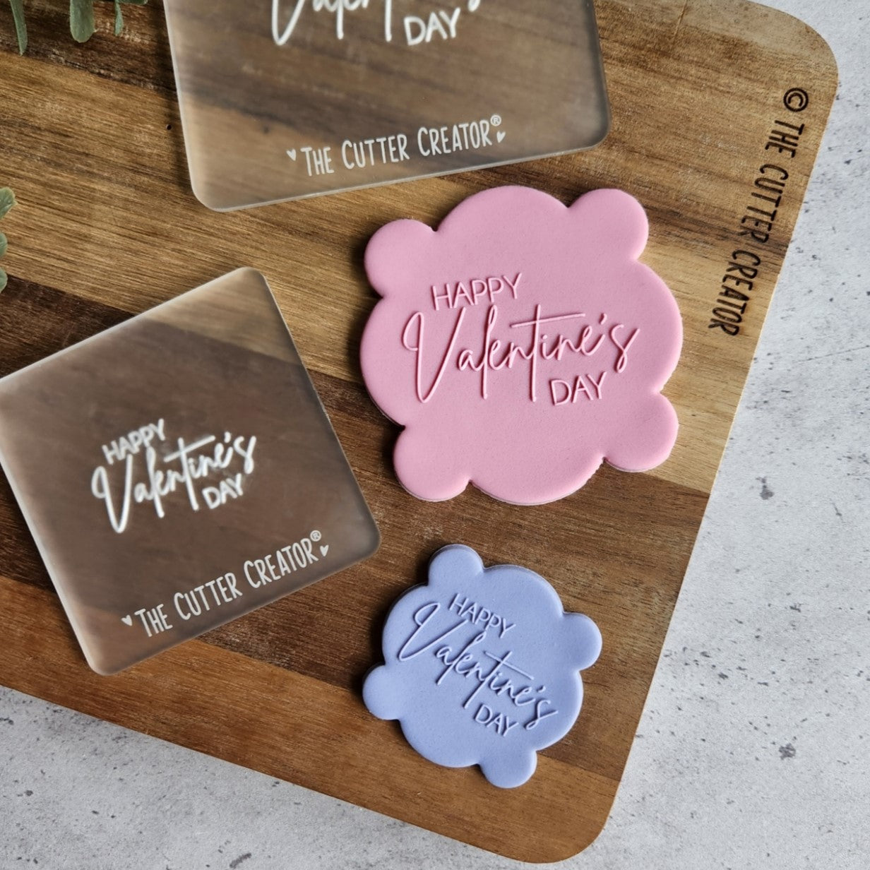 Happy Valentine's Day Stamp - Raised