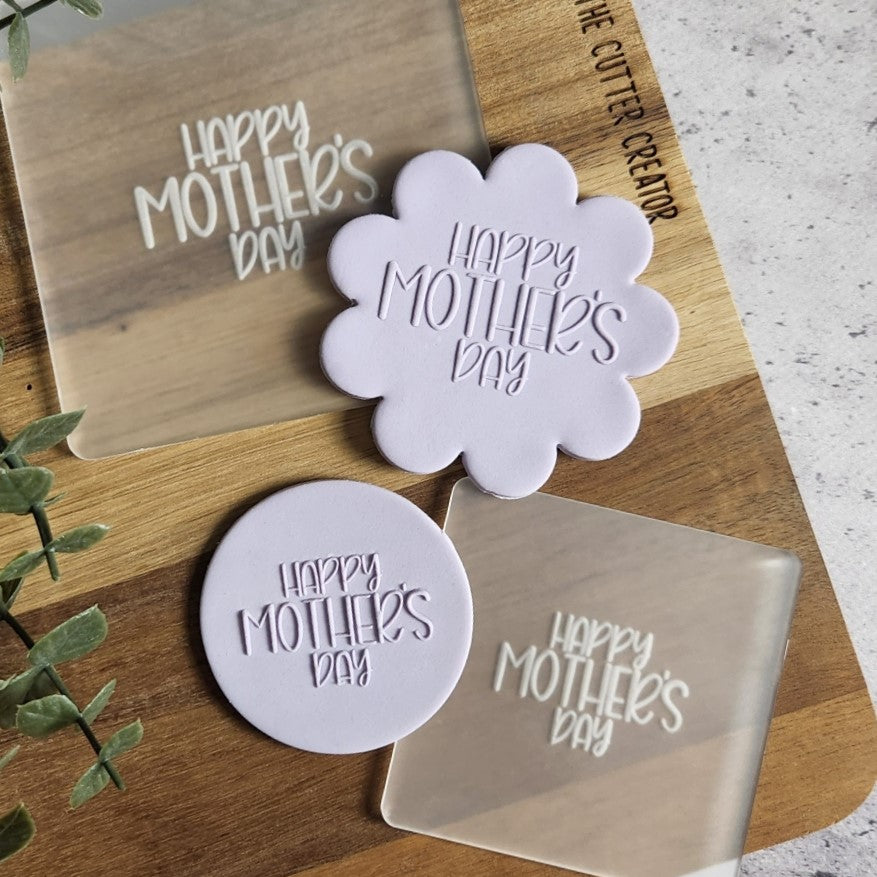 Happy Mother's Day Stamps (Style 1 or 2) - Raised