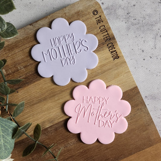 Happy Mother's Day Stamps (Style 1 or 2) - Raised