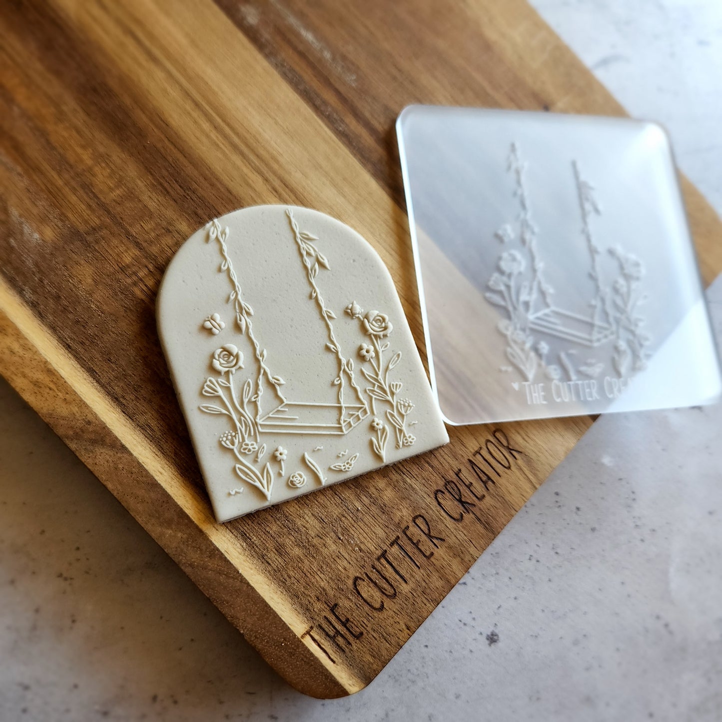 Aurora's Swing - Raised Stamp