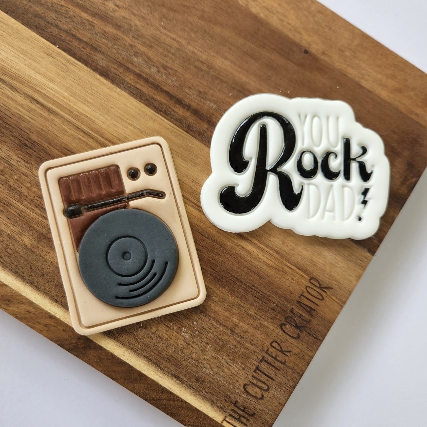 Record Player Cutter & Stamp