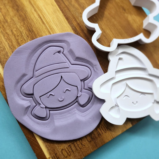 Witch Cutter & Layered Stamp