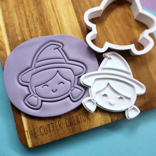 Witch Cutter & Impression Stamp