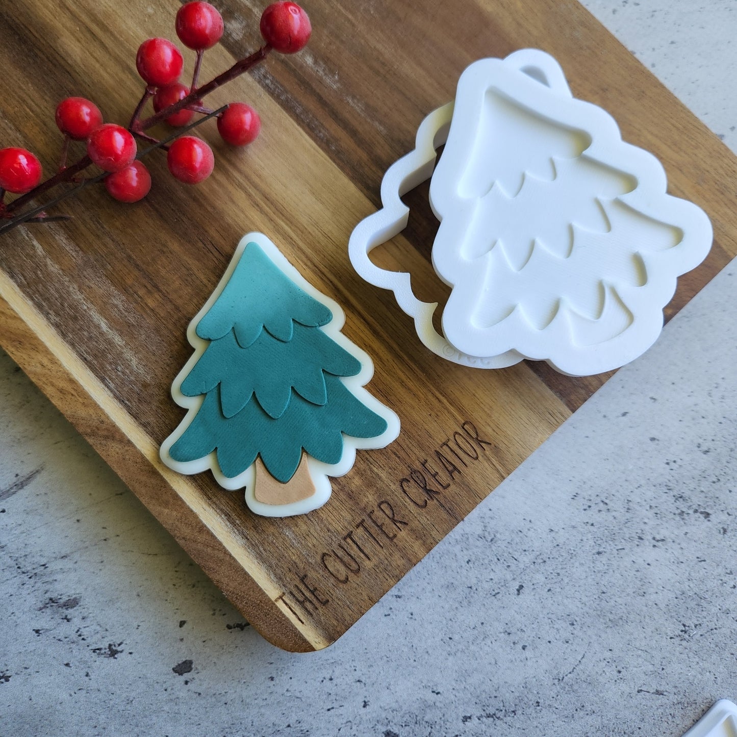 Christmas Tree Stamp & Cutter Sets