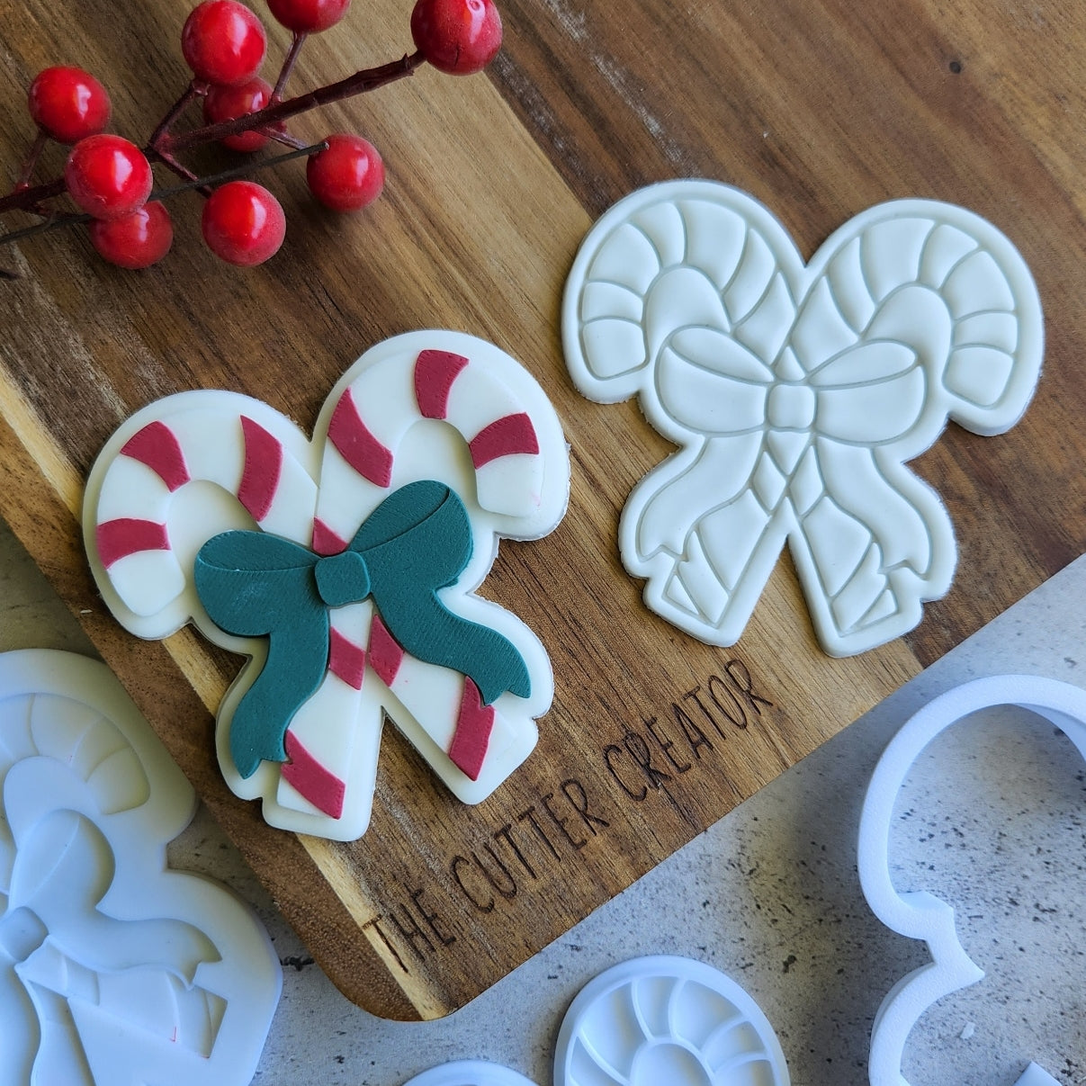 Candy Canes Stamp & Cutter Sets