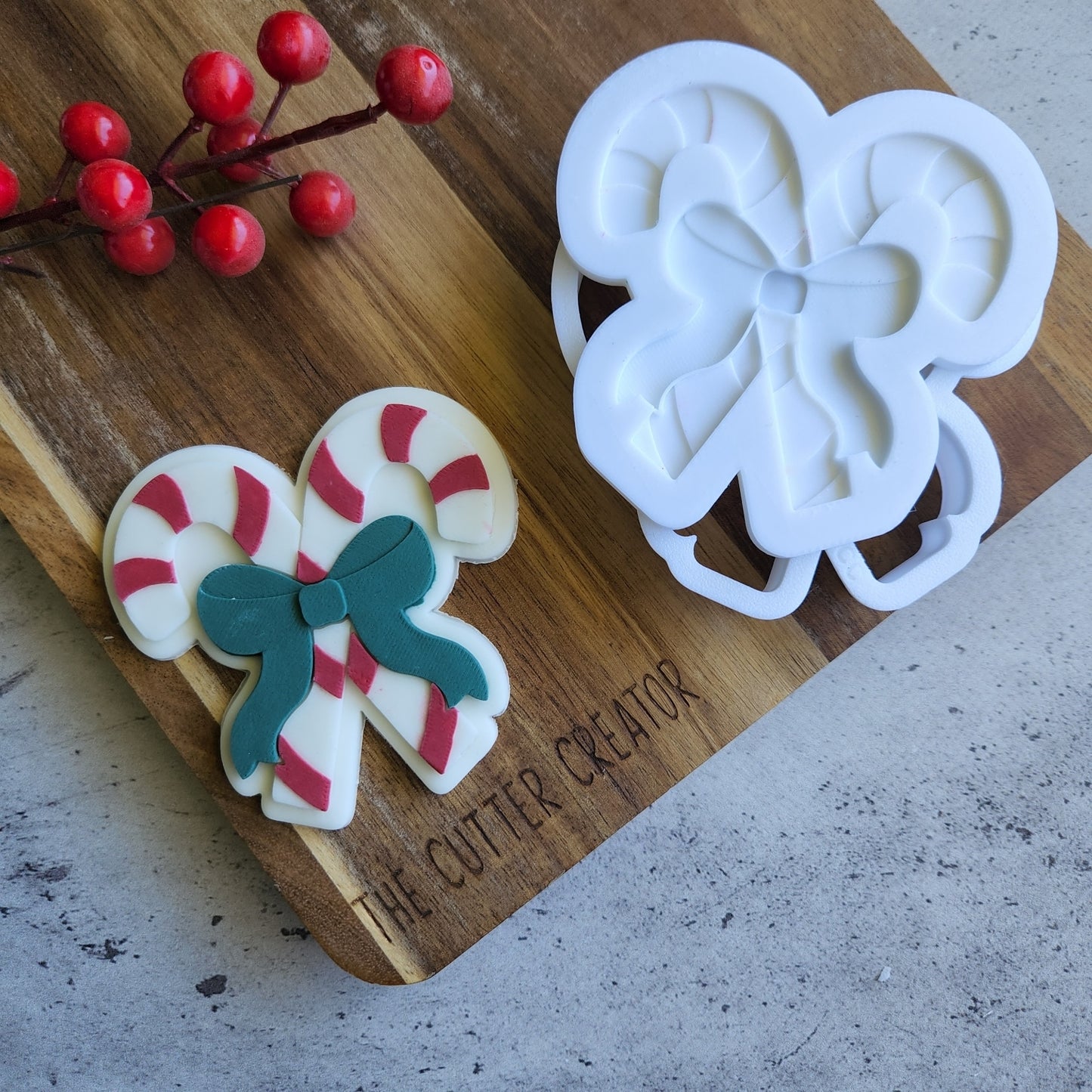 Candy Canes Stamp & Cutter Sets