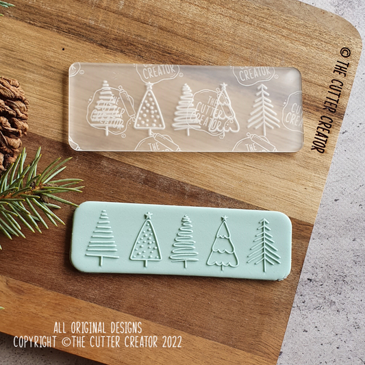 Christmas Trees Stamp