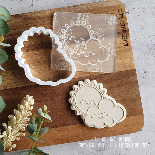 Sun & Cloud Cutter & Stamp