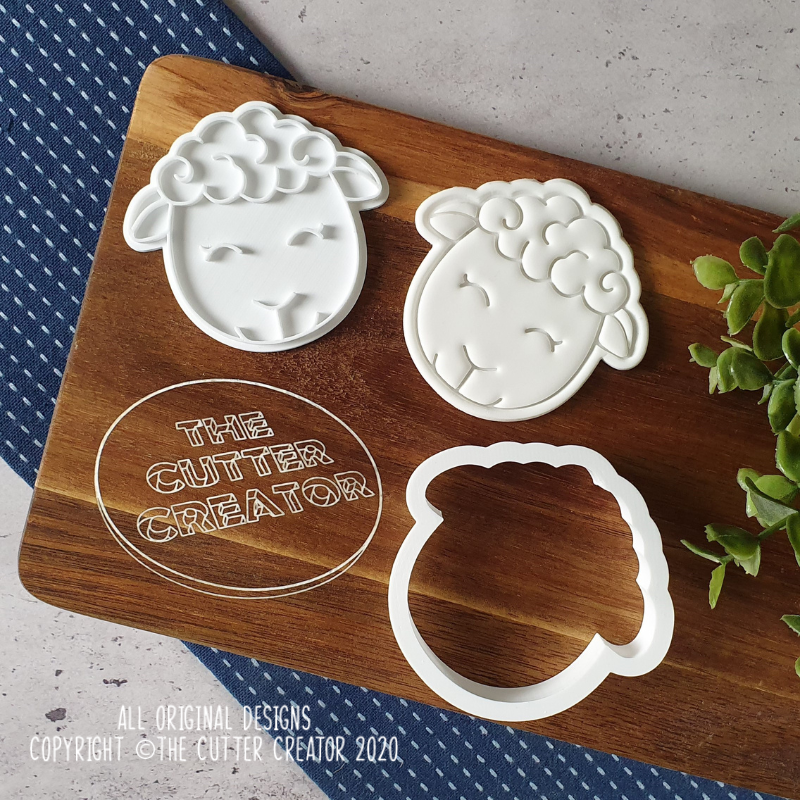 Sheep Cutter & Stamp - Impression
