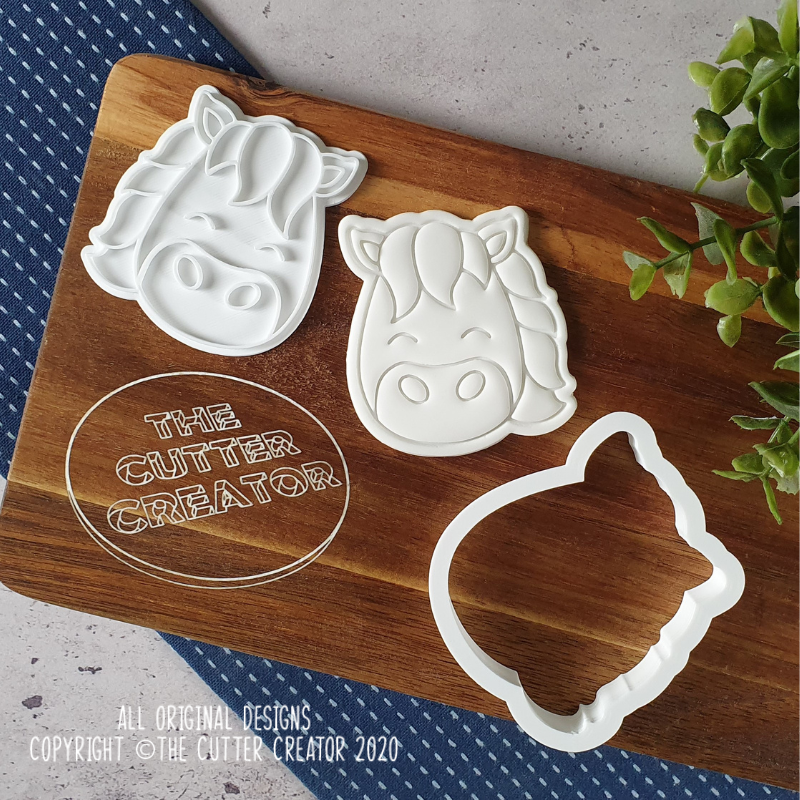 Horse Cutter & Stamp - Impression