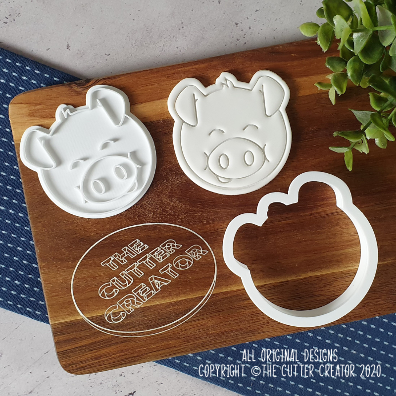 Pig Cutter & Stamp - Impression