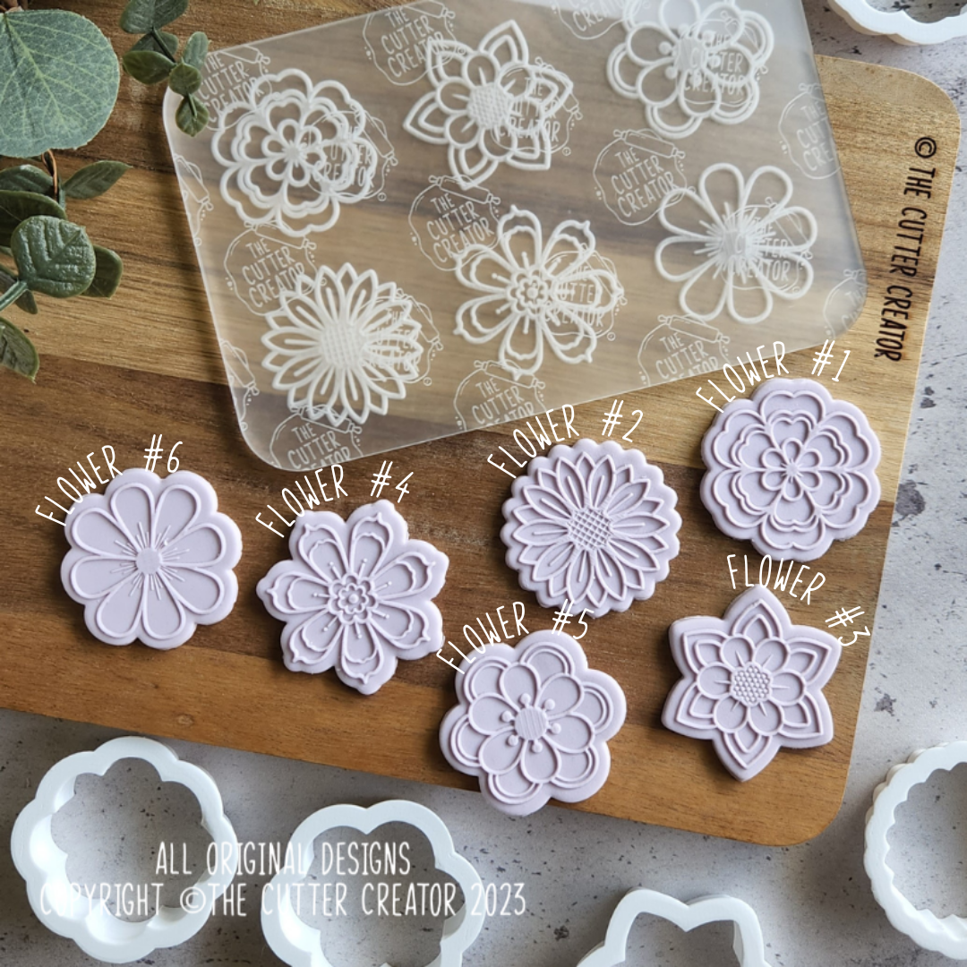 Mini Flowers - Raised