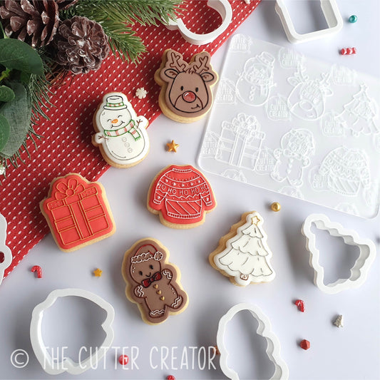 Mini Christmas (Set 1) - Raised