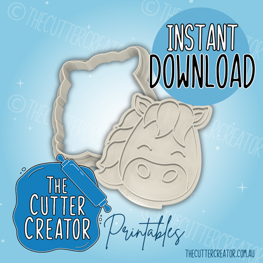 Horse - Cookie Cutter STL File