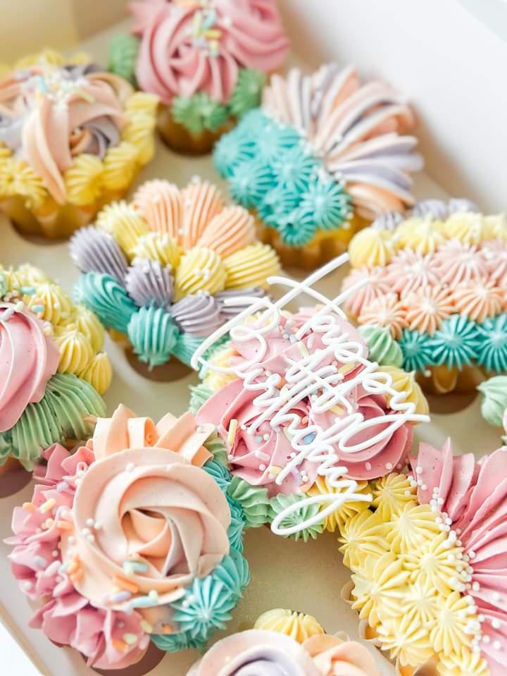 Happy Birthday Cupcake Toppers (Pack of 3)