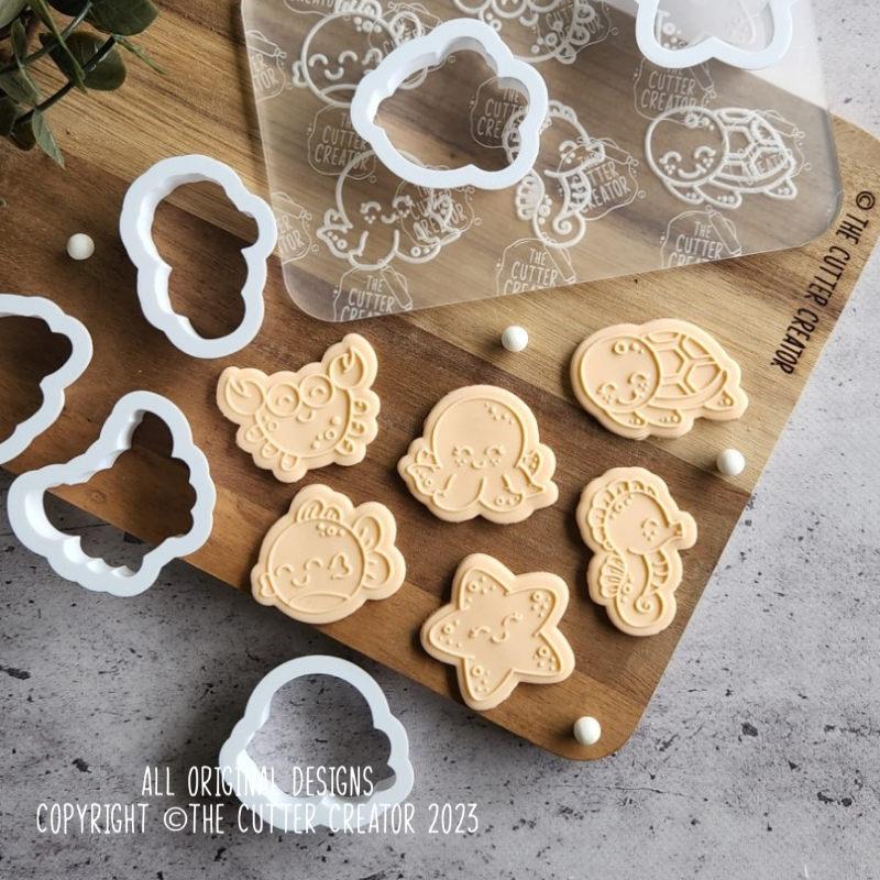 Mini Sea Creatures - Raised