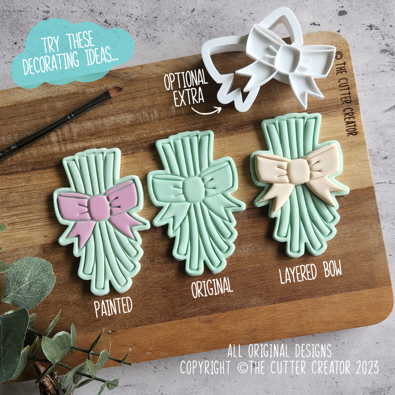 Bouquet Stems Cutter & Stamp - Impression