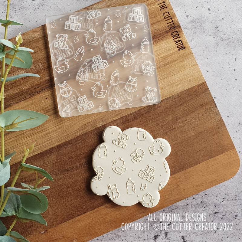 Baby Shower Pattern Stamp