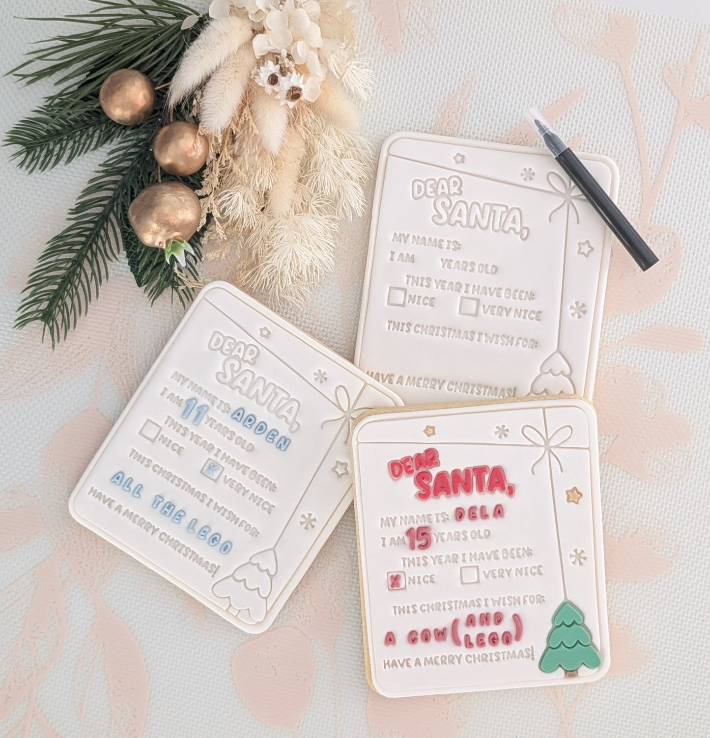 Letter to Santa Stamp & Cutter Set