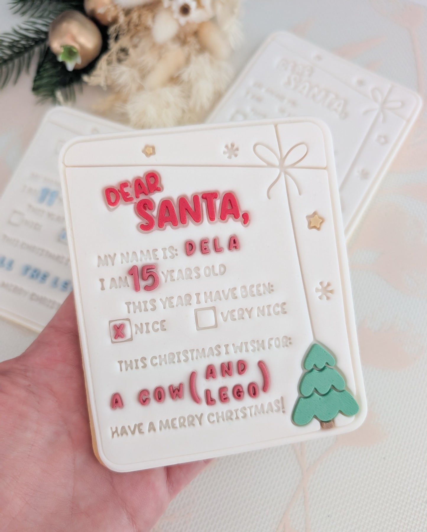 Letter to Santa Stamp & Cutter Set