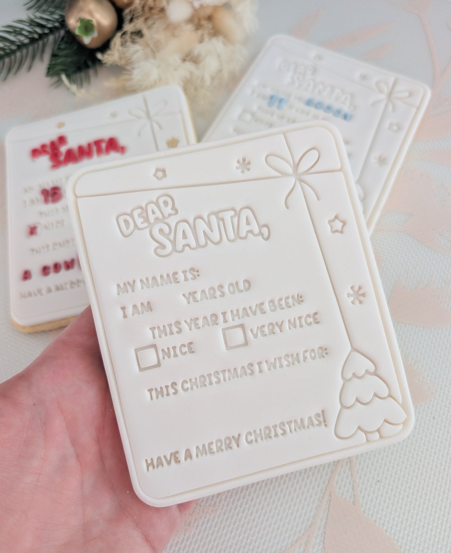 Letter to Santa Stamp & Cutter Set