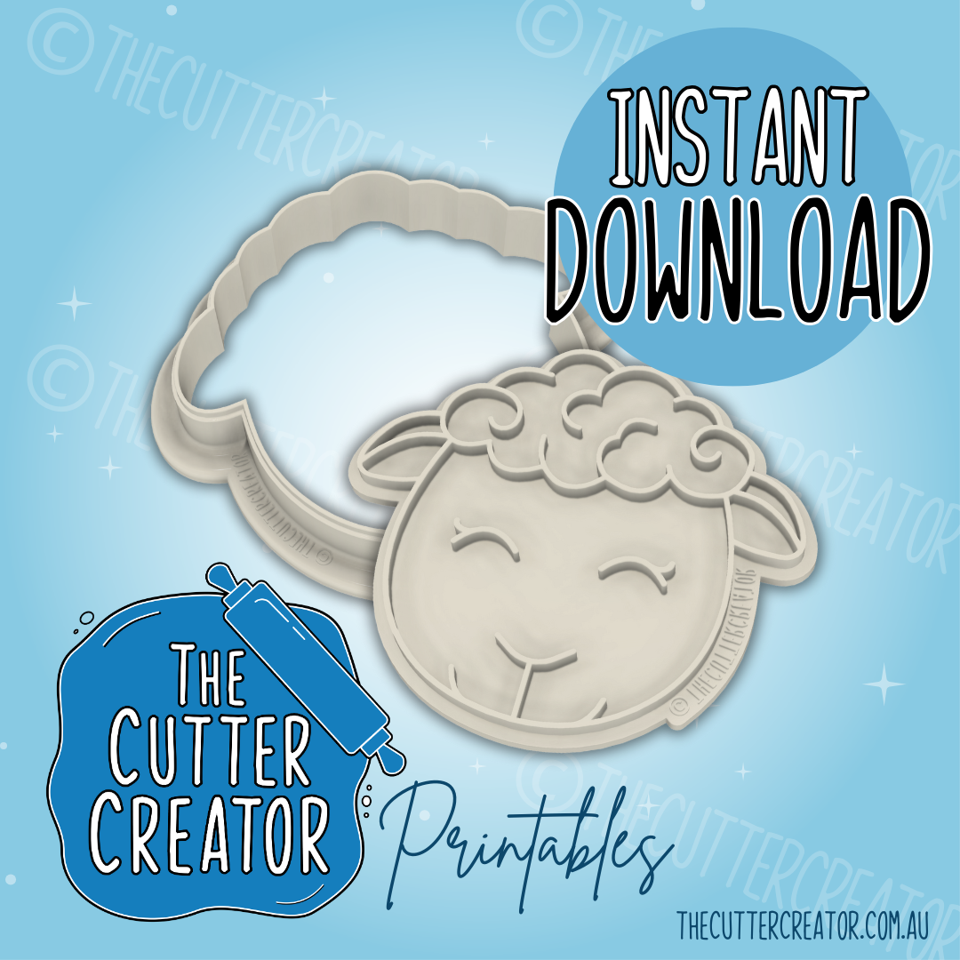 Sheep - Cookie Cutter STL File