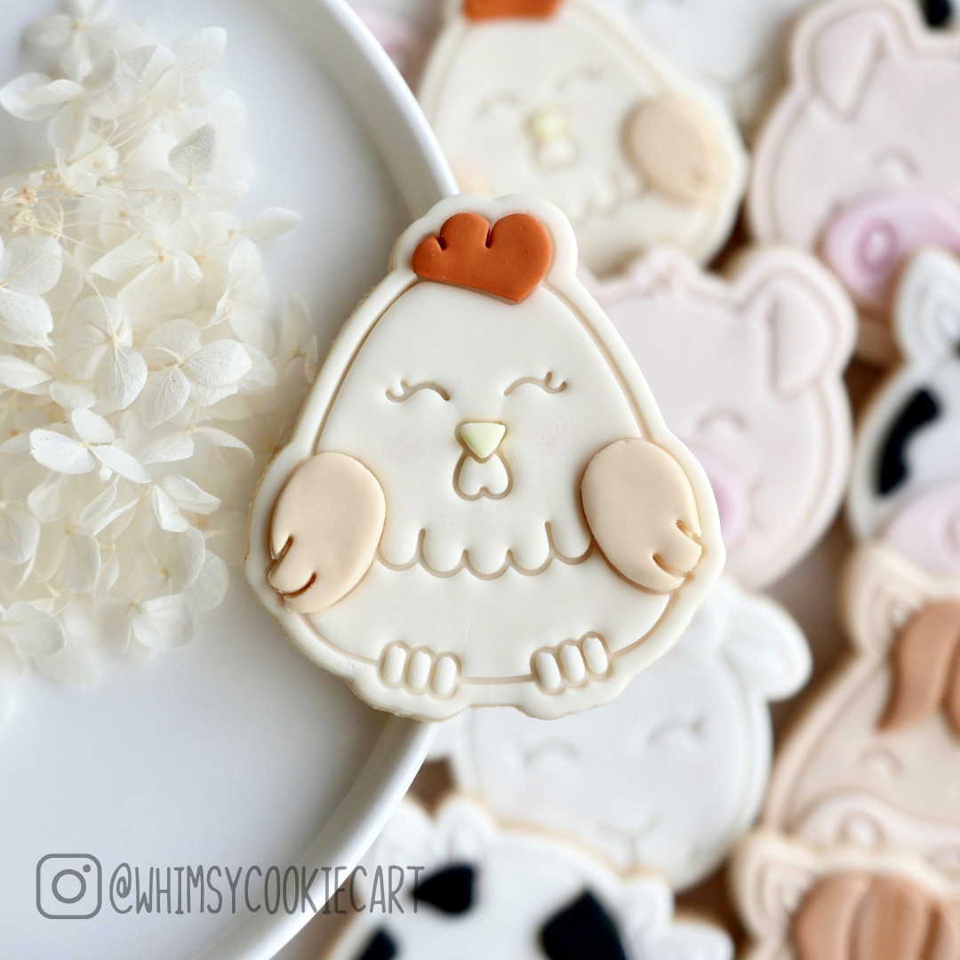 Chicken Cutter & Stamp - Impression
