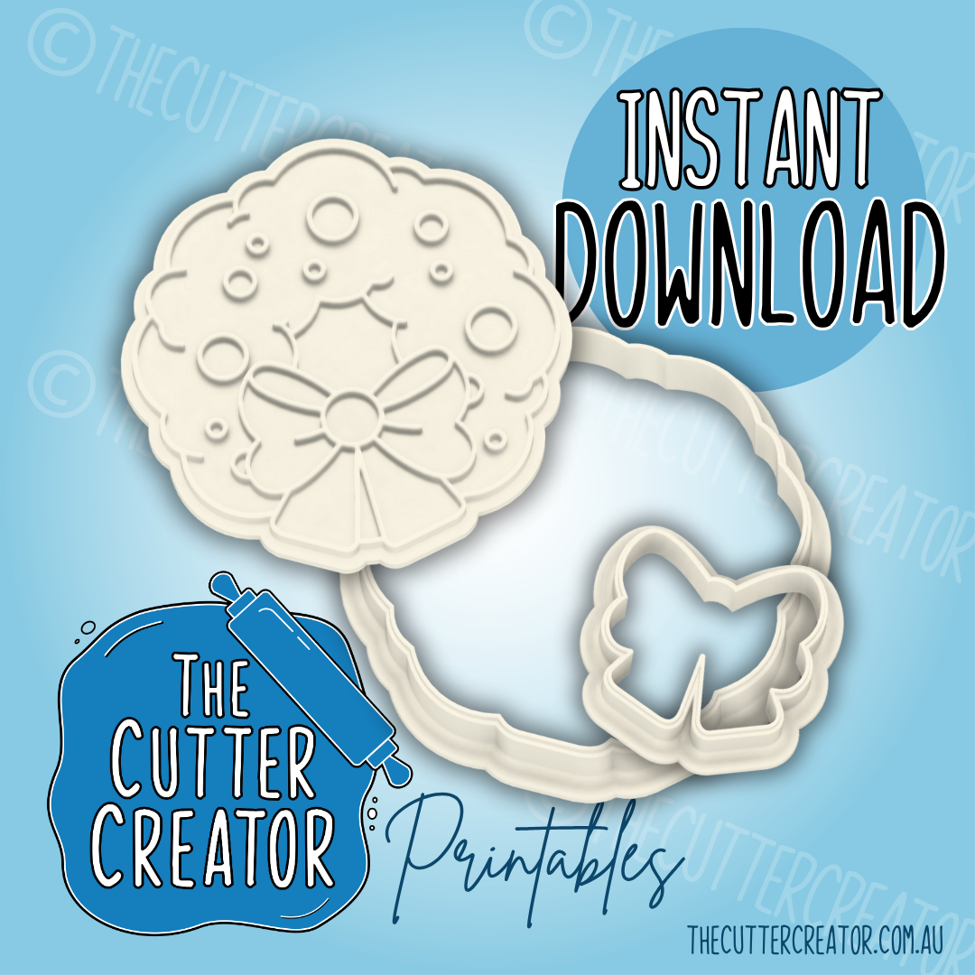 Wreath - Cookie Cutter STL File