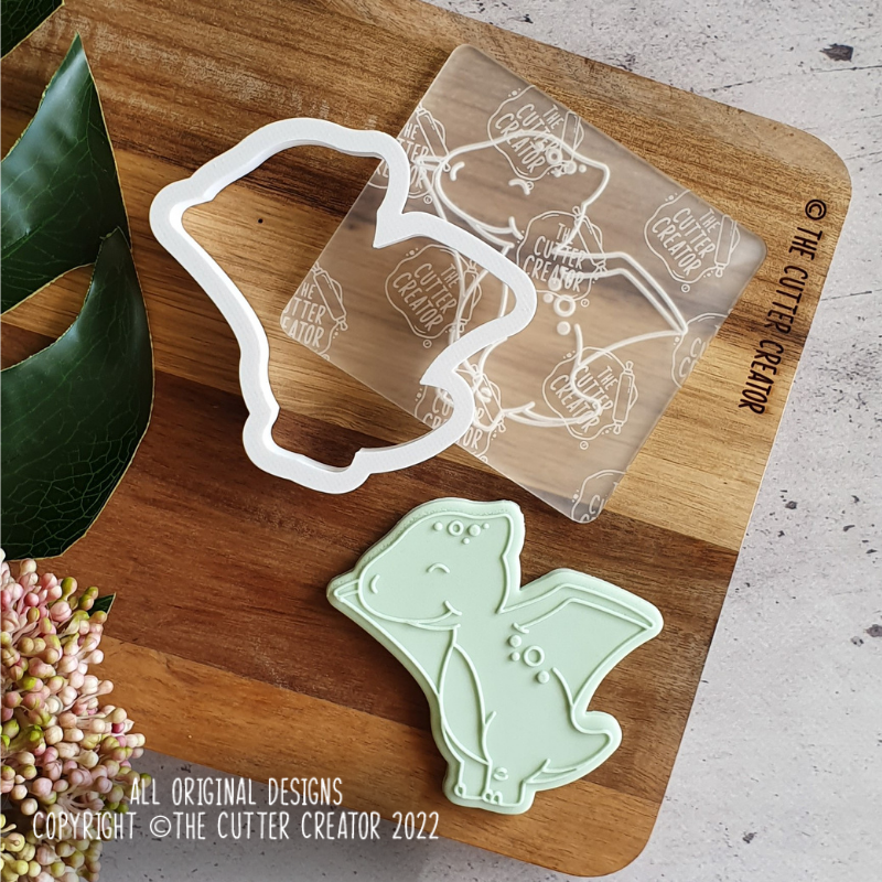 Pteranadon Cutter & Stamp - Raised