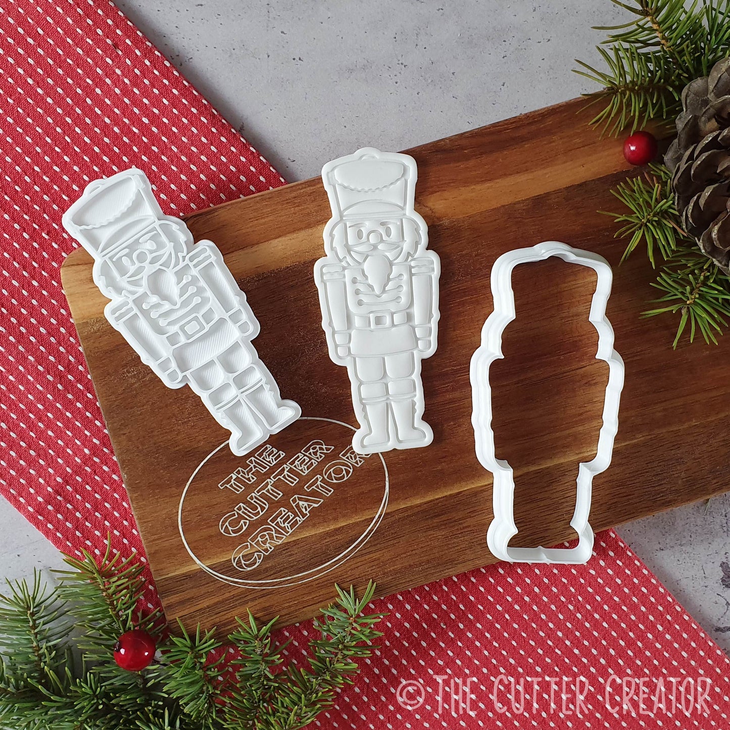 Nutcracker Cutter & Stamp - Impression