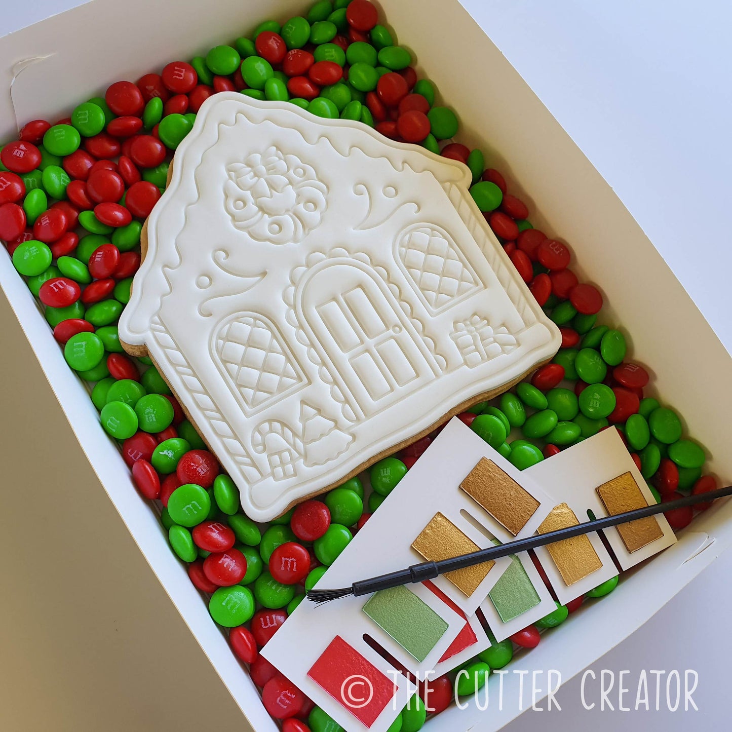 GIANT Gingerbread House Cutter & Stamp