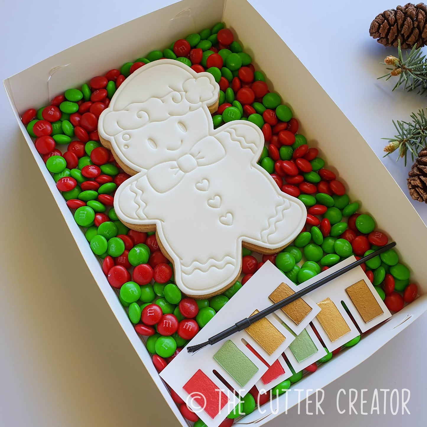 GIANT Gingerbread Man Cutter & Stamp