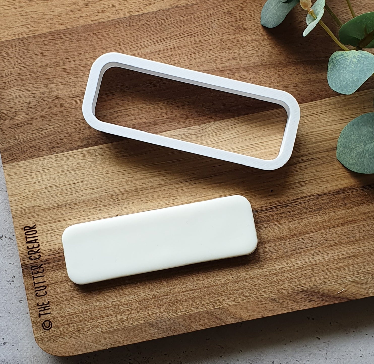 Rounded Slim Rectangle Cutter – The Cutter Creator