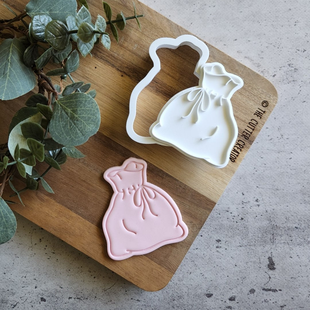 Santa's Sack Cutter & Stamp - Impression