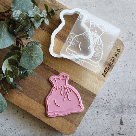 Santa's Sack Cutter & Stamp - Raised