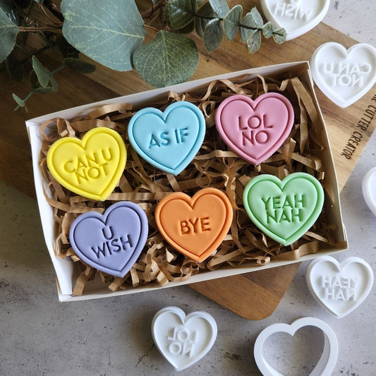 Anti-Valentine's Candy Heart Minis