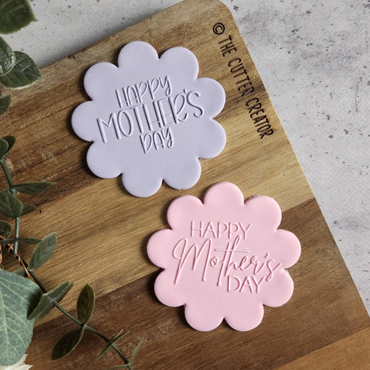 Happy Mother's Day Stamps - Raised