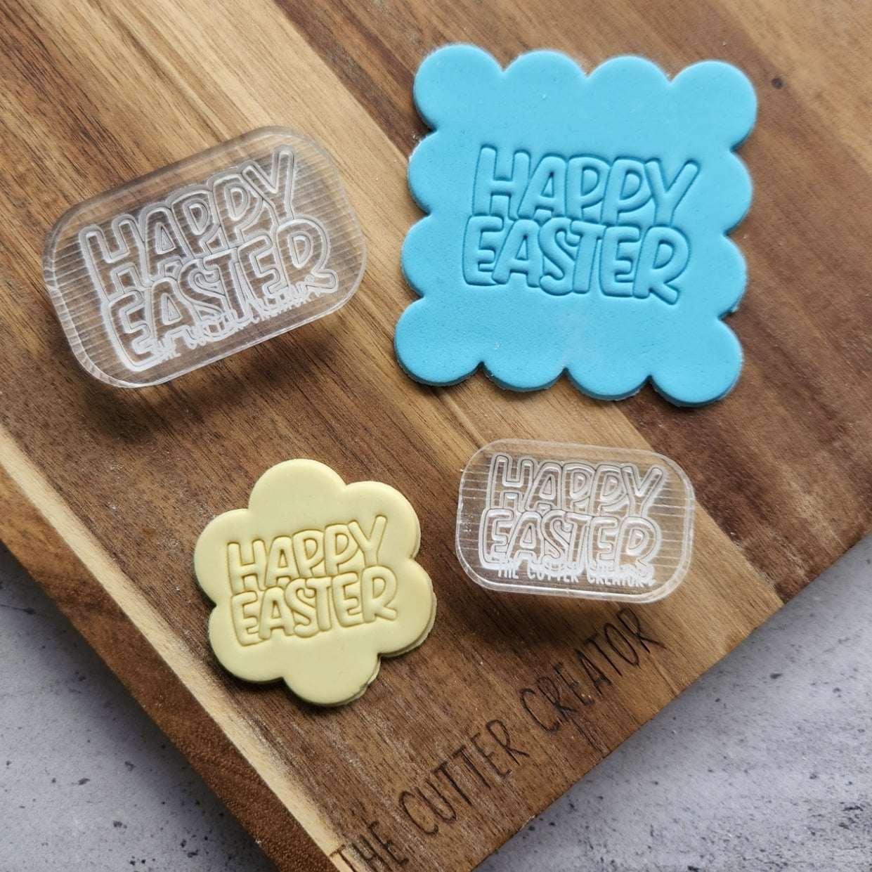 Happy Easter Stamp (Style 2) - Impression