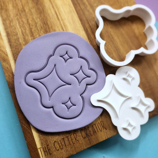 Magic Stars Cutter & Impression Stamp