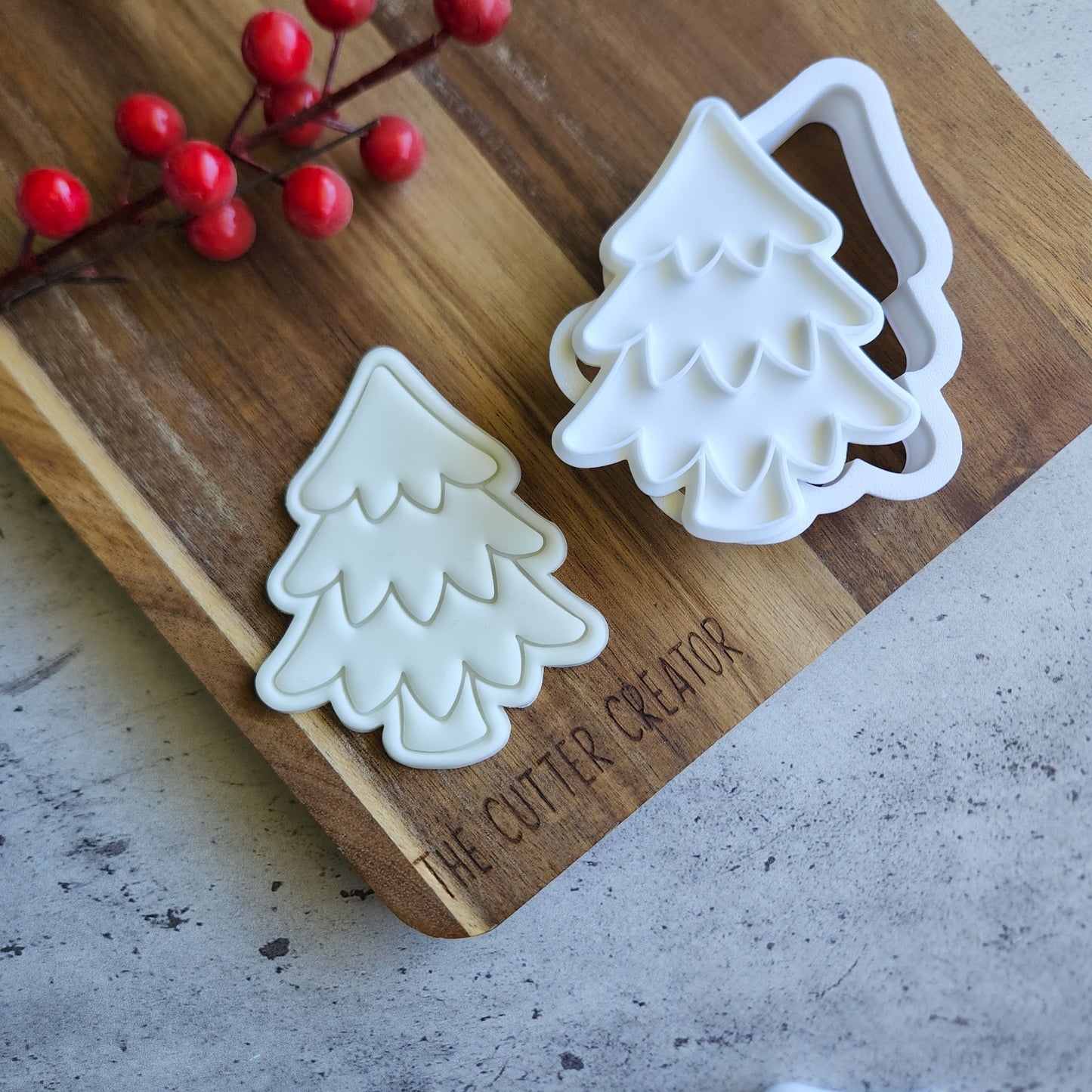 Christmas Tree Stamp & Cutter Sets