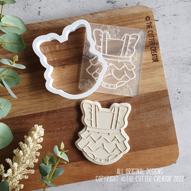 Ruffle Romper Cutter & Stamp