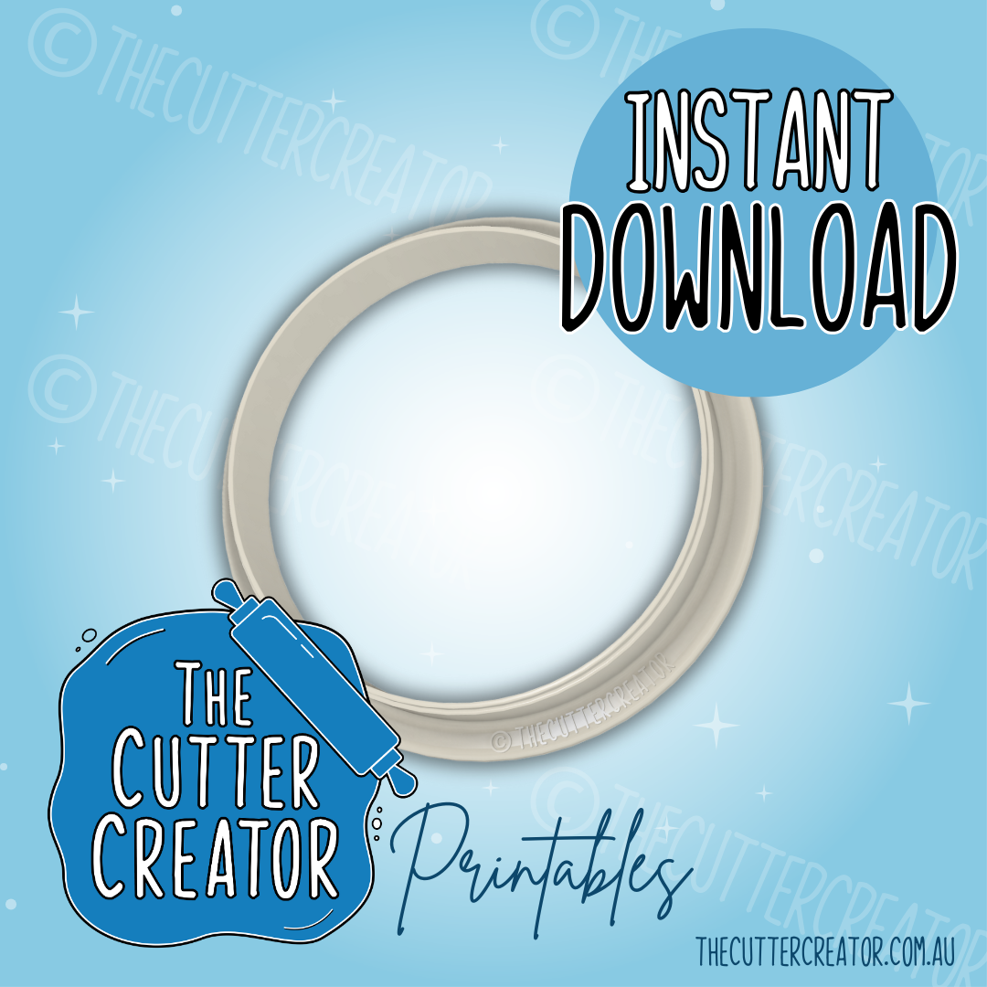 Circle - Cookie Cutter STL File